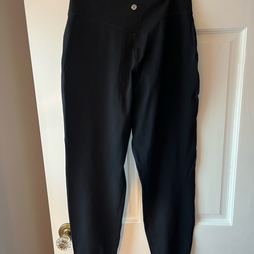 Lululemon Black High-Waisted Joggers